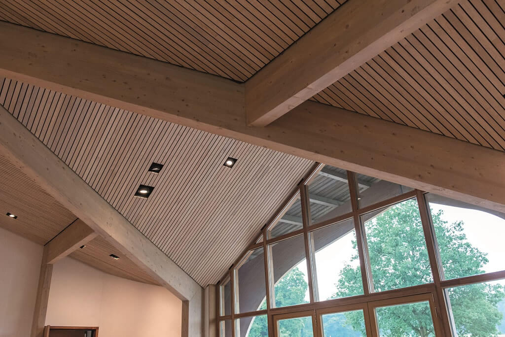 houtskeletbouw architectuur aula uitvaart GSGarchitecten